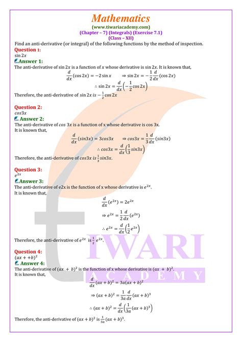 Image result for Exercise 7.1 Class 12