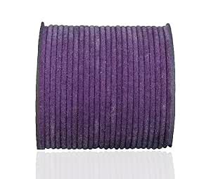 Buy The Golden Cascade Light Purple Color Velvet Bangles Metal Chudi ...