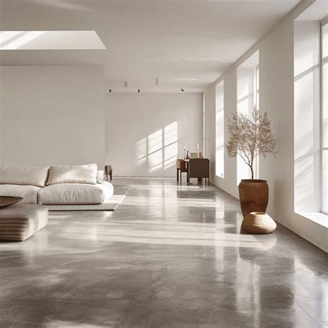 8+ Sleek Basement Flooring Ideas with Polished Concrete • ArtFasad in ...