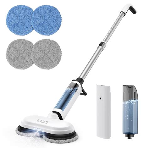 Snapklik.com : iDOO Cordless Electric Mop, Power Spin Mops For Floor ...