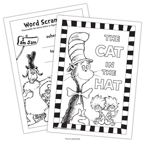 Dr-seuss Activity Sheets