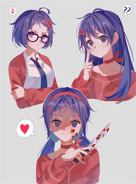mita, kind mita, and mila (miside) drawn by yuha6666 | Danbooru