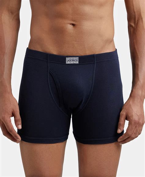 Buy Super Combed Cotton Rib Solid Boxer Brief with Ultrasoft and ...