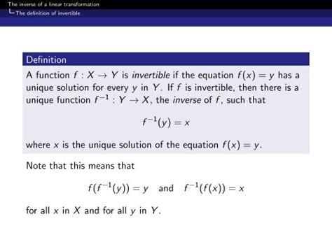 Image result for Inverse Linear Transformation