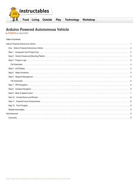 Image result for Autonomous Arduino Vehicle