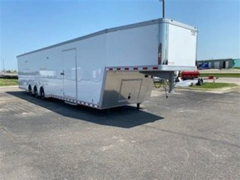 New 8.5' X 44' ALUMINUM GOOSENECK Enclosed CAR HAULER for sale in East Grand Forks, MN
