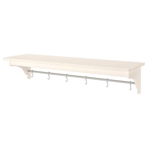 TORNVIKEN wall shelf, off-white, 120 cm (471/4") - IKEA