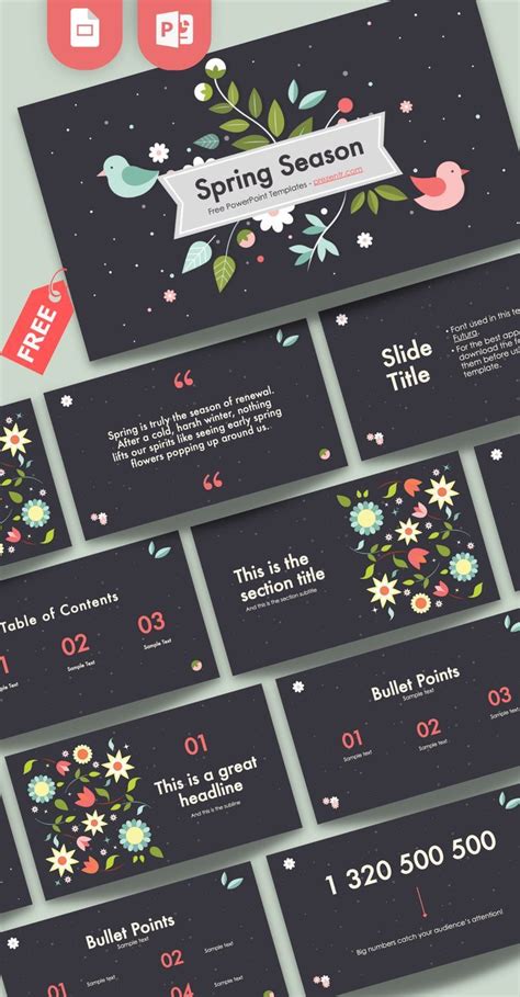 Image result for Spring Time PowerPoint Template