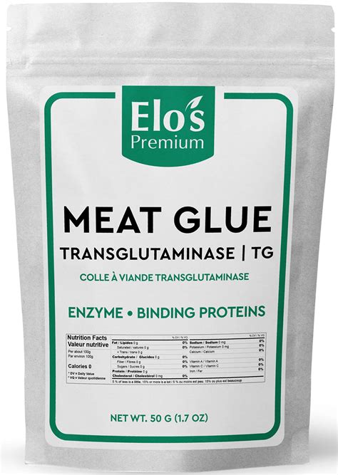 Transglutaminase-TG (50g) by Elo's Premium| Packaged In Canada| 100% ...