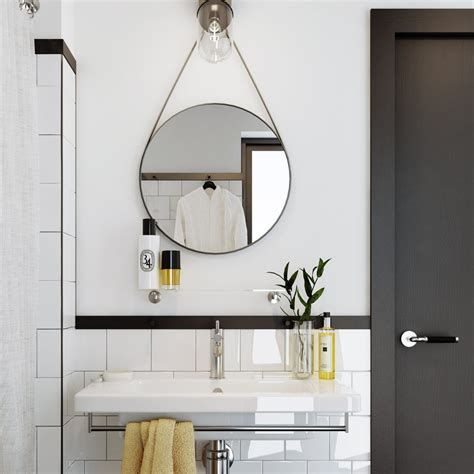 Round Mirror Bathroom Ideas | atelier-yuwa.ciao.jp