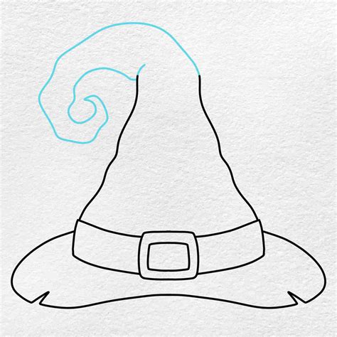 Witch Hat Drawing