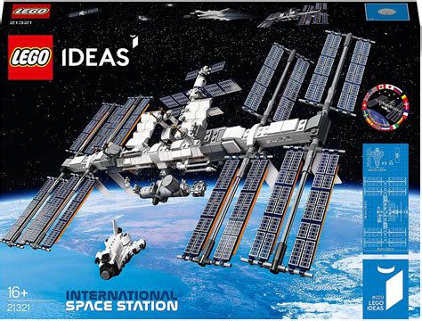 LEGO Ideas International Space Station 21321 Building Kit for Display ...