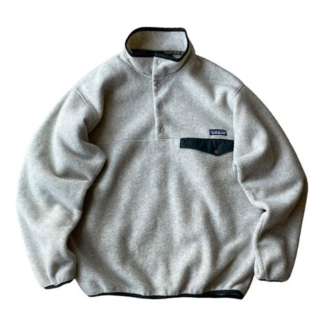 90s patagonia snap-t fleece jacket "USA" M / パタゴニア スナップT フリース ジャケット USA ...