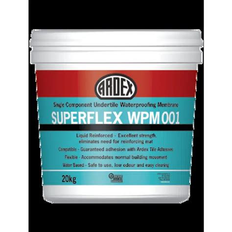 BIM objects - Free download! ARDEX WPM 001 - One-Component Undertile ...