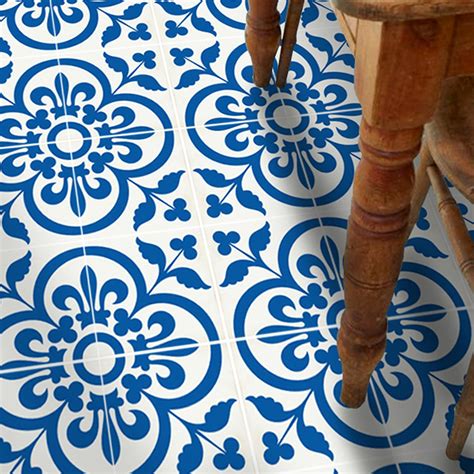Blue And White Vinyl Floor Tiles – Flooring Ideas