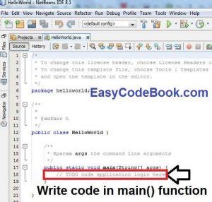 Image result for Java First Page NetBeans