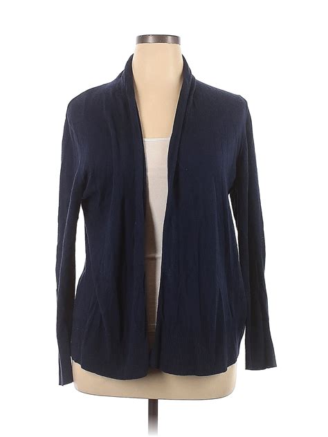 Old Navy Color Block Solid Navy Blue Cardigan Size XL - 50% off | thredUP