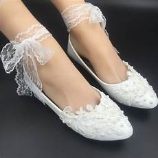 Bridal Shoes Flat by Ribbon Style Bridal Ballet Flats Wedding Flat Shoes Bridal Shoes Flat