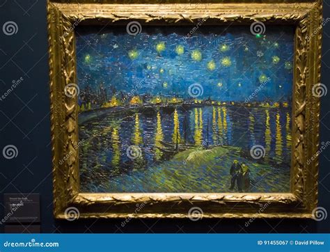 Starry Night Over The Rhone Van Gogh Original