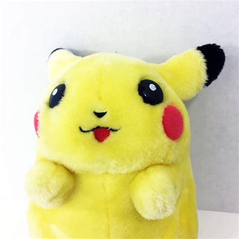 Vintage 1998 Plush Pokemon Pikachu I Choose You Interactive Talking ...