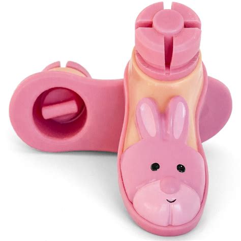 Bunny Slipper Walker Ski Glides for 1" Walker Tubes (Pink) : Amazon.in ...