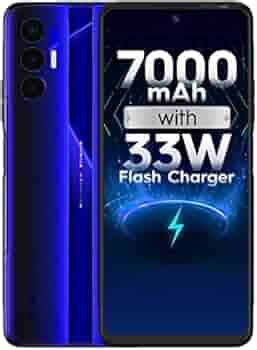 Tecno POVA 3 (Electric Blue, 4GB RAM, 64GB Storage)| 7000mAh Battery ...