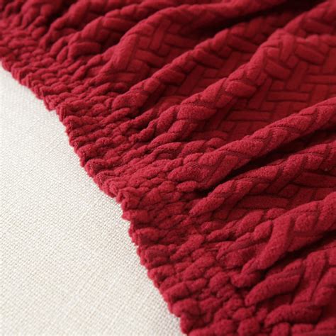 Universal Fleece Fabric Sofa Cover(Maroon) – House of quirk