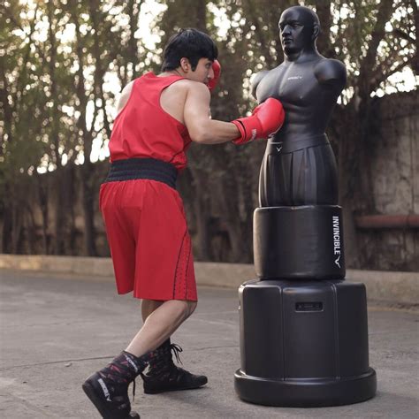 Invincible Body Opponent Bag with Base Unit – Sportswing.in