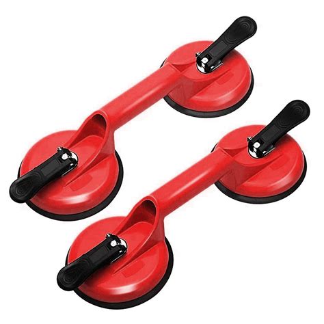 HBD SALES Heavy-Duty Aluminium Double Claw Suction Cup Lifter, Carrying ...