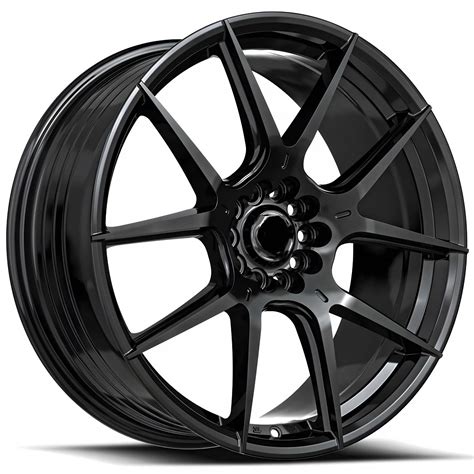18inch Black Chrome Alloy Wheel Rim 5*100 Concave Wheels Rines Mag Rims - Aluminum Car Alloy ...