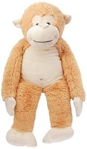 Buy Dimpy Stuff Cuddly Light Brown Monkey with Loose Legs Soft Toy ...