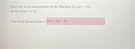 Local Linearization 的图像结果