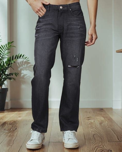 Buy Black Jeans for Men by Shein Online | sheinindia.in