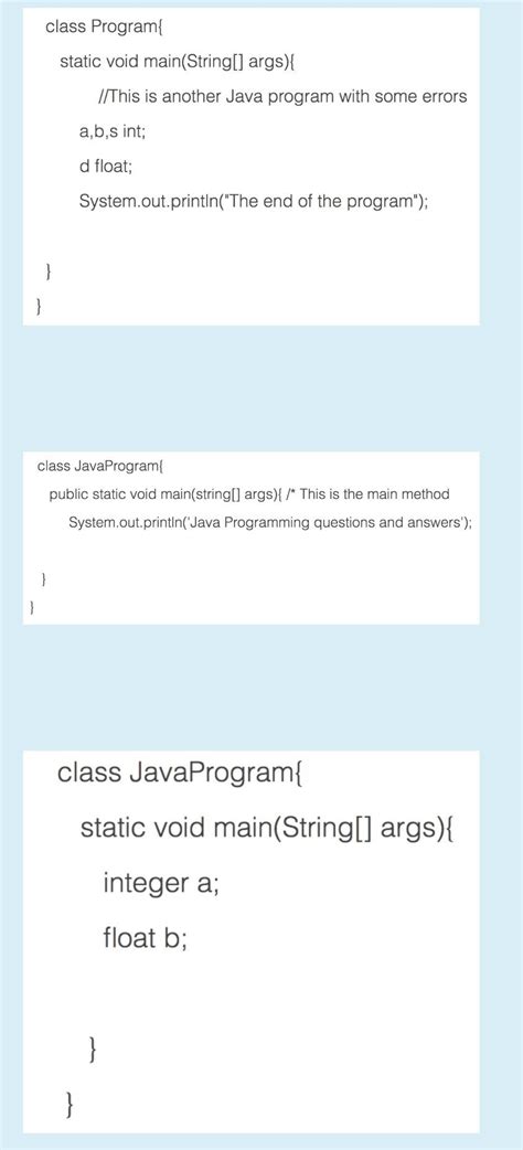 Image result for Java Main Code
