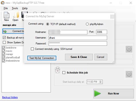 Image result for How to Connect Database From MySQL