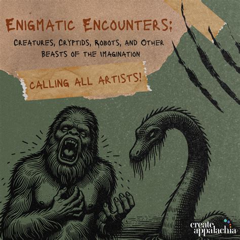 Calling all Artist!!! Enigmatic Encounters: Creatures, Cryptids, Robots ...