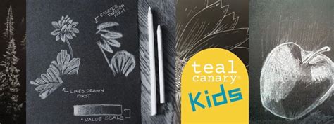 Teal Canary Kids! June Series: Negative Drawing, 199 N Madison Avenue ...