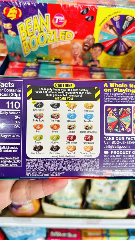 Jelly Belly Bean Boozled with Spinner 99g (7th Edition) – Cake Princess