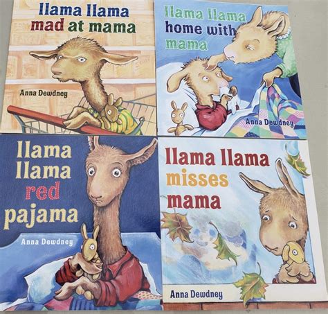 Anna Dewdney's Llama Llama 4-Book Collection: Home with Mama, Mad at ...