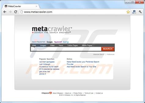 Image result for MetaCrawler Search Engine
