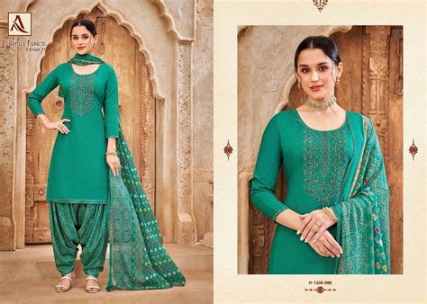 PATIYALA FUSION VOL-11 BY ALOK SUITS 1206-001 TO 1206-008 SERIES ...