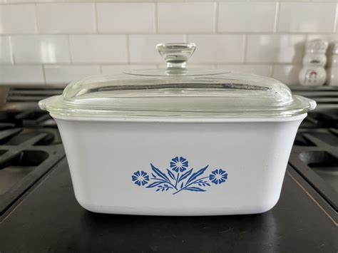 Vintage pyrex cornflower bluecorning ware casserole baking etsy – Artofit