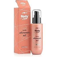 Buy Plum BodyLovin’ Body Shimmer Oil - Peach Glow | Intense colour ...