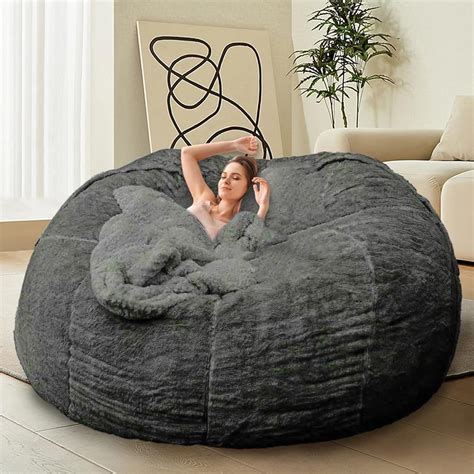 Amazon.com: HDMLDP Bean Bag Chair for Adults Kids Without Filling Comfy ...