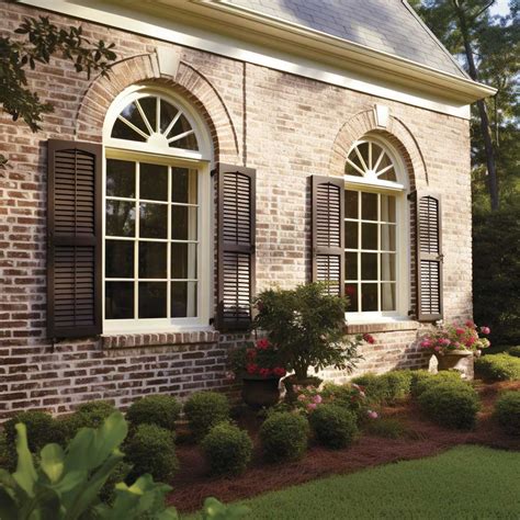 Arched Window And Shutters at Zoe Burdett blog