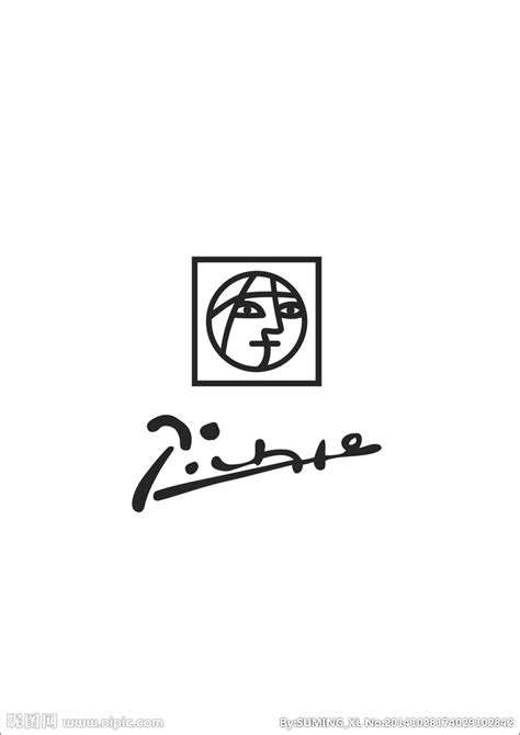 毕加索logo设计图__企业LOGO标志_标志图标_设计图库_昵图网nipic.com