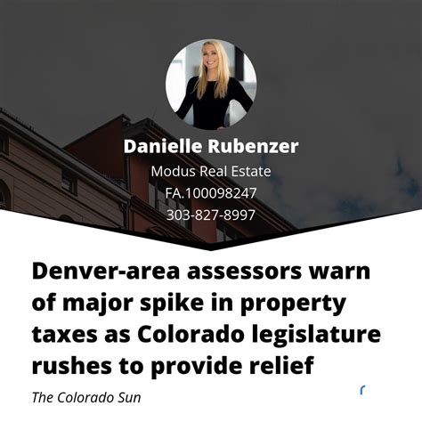 Denver-area assessors warn of major spike in property taxes as Colorado ...
