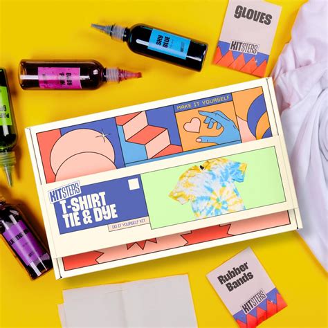 DIY Tie & Dye Kit | Art & Craft Kit for Adults & Kids | Kitsters