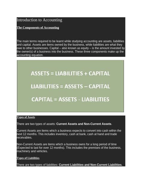 Accounting Introduction 的图像结果