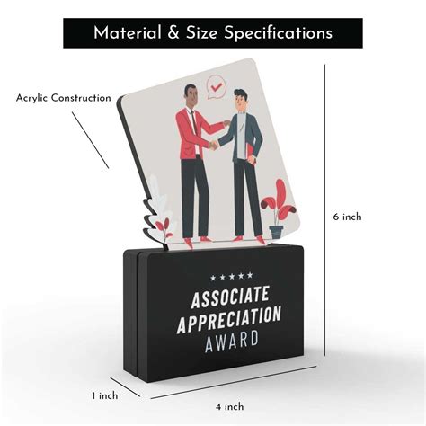 Associate Appreciation Award – Engrave - Awards and More